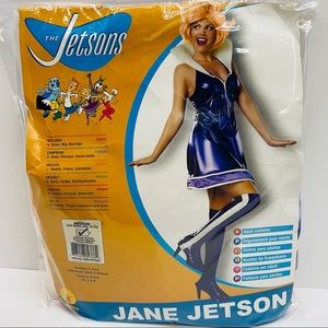 Jane Jetson The Jetsons Retro Cartoon Space Girl Purple Halloween Adult Costume